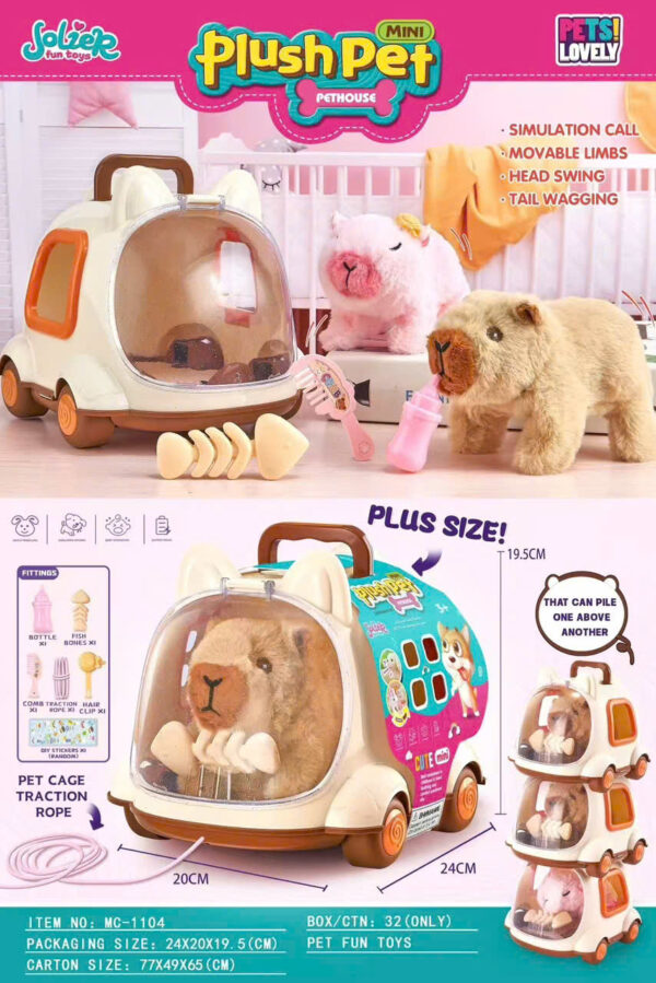 Lồng chăm sóc capybara mẫu mới
