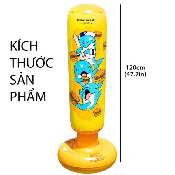 Đồ Chơi Trụ Đấm Bốc kèm bơm cho bé