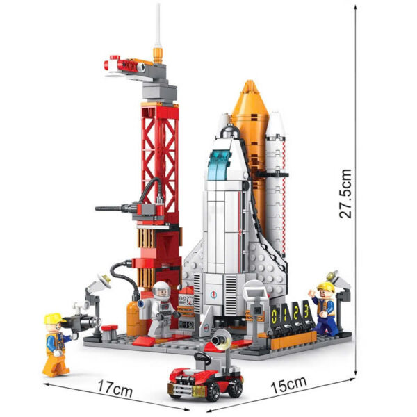 Bộ đồ chơi lắp ráp lego Tàu Vũ Trụ không gian 521 pcs