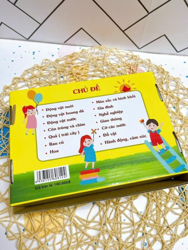 Bộ thẻ học A5 không cán bóng - Hình ảnh 3