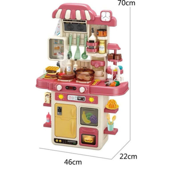 ĐỒ CHƠI NHÀ BẾP CỠ LỚN CÓ KHÓI 48 CHI TIẾT - Hình ảnh 2