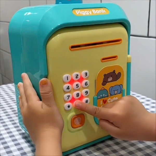 KÉT TIẾT KIỆM VÂN TAY CÓ NHẠC ĐÈN CHO BÉ - Hình ảnh 5