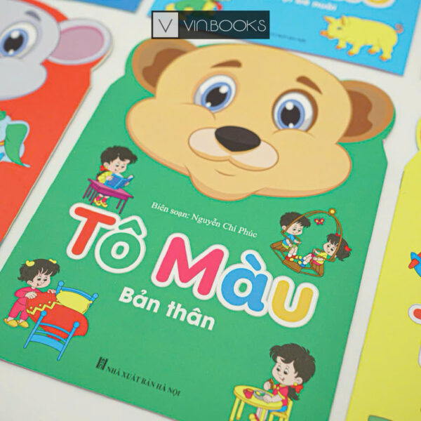 Bộ 8 cuốn tô màu hoạt hình - Hình ảnh 3