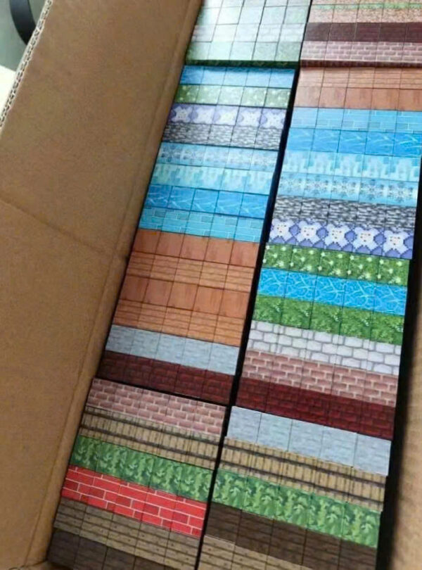 combo 100 viên minecraft NAM CHÂM  khối xây dựng mô hình cho các bé sáng tạo - Hình ảnh 2