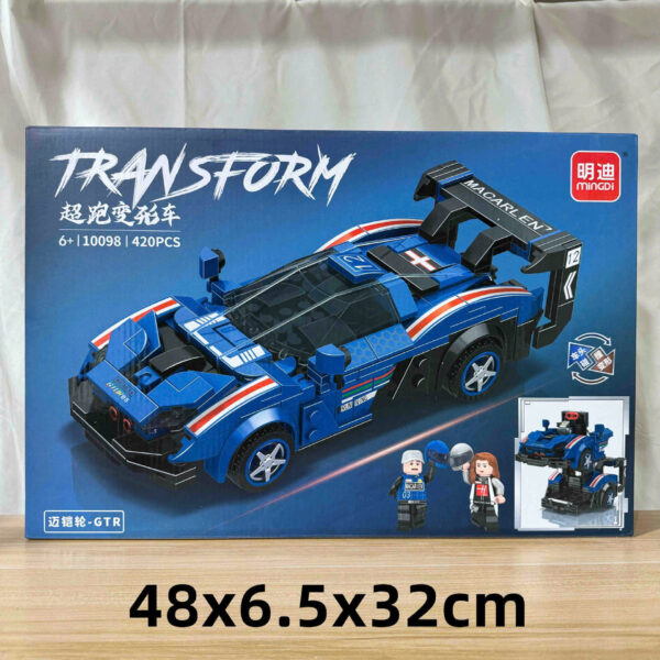 Lego siêu xe biến hình robot - Hình ảnh 5