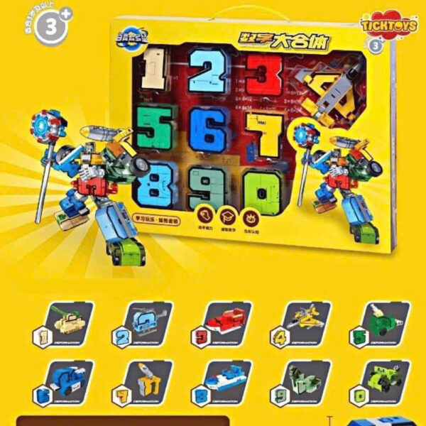 Siêu nhân số biến hình size nhỡ
