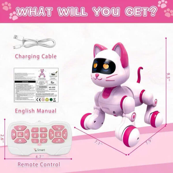 Robot Mèo máy dễ thương - Hình ảnh 5