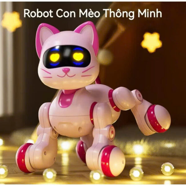 Robot Mèo máy dễ thương - Hình ảnh 3