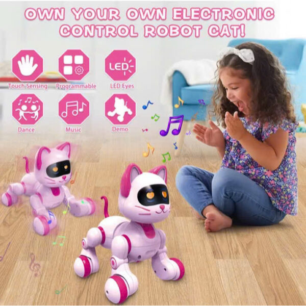 Robot Mèo máy dễ thương - Hình ảnh 4