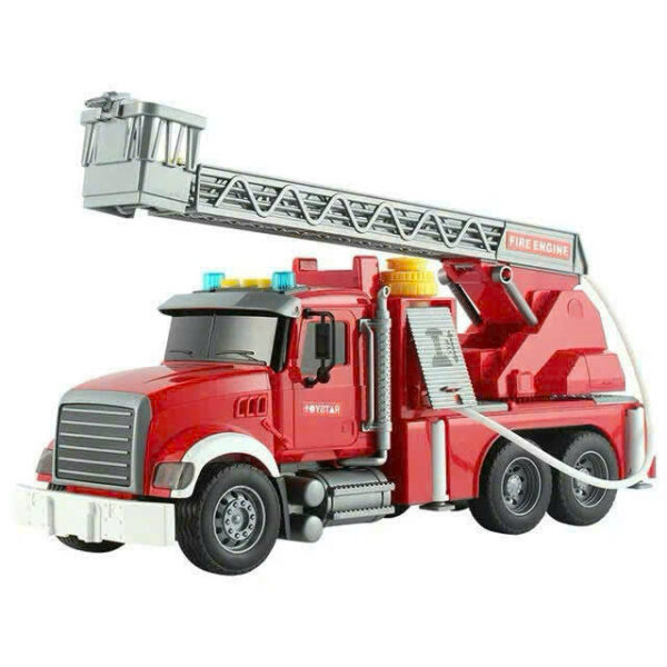 đồ chơi xe ô tô cứu hoả có nhạc, phun nước cao cấp TOYSTAR