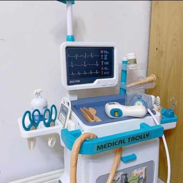 Đồ chơi Xe đẩy bác sĩ size đại 26 chi tiết - Hình ảnh 3