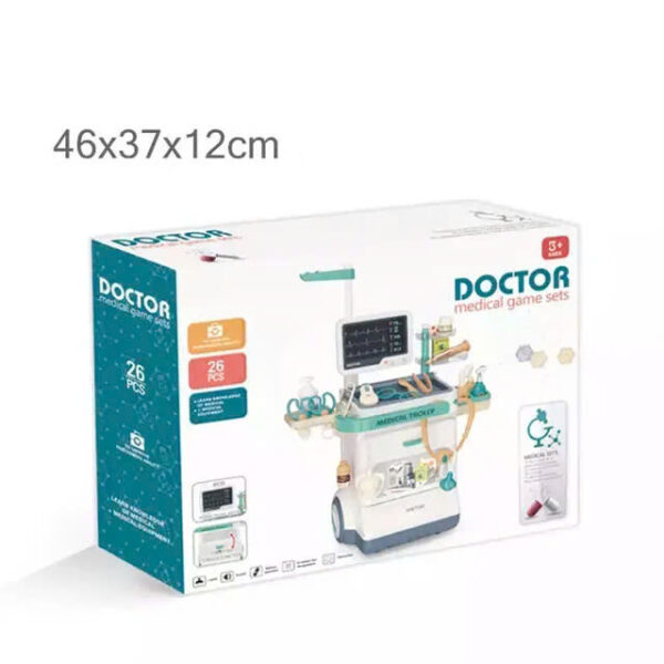 Đồ chơi Xe đẩy bác sĩ size đại 26 chi tiết