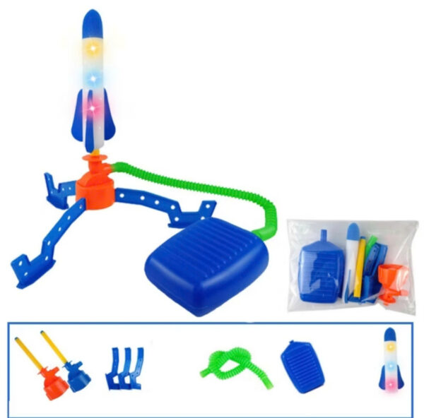 Giá phóng tên lửa mã 02766 cho bé thỏa sức vui chơi ,hoạt động - Hình ảnh 3