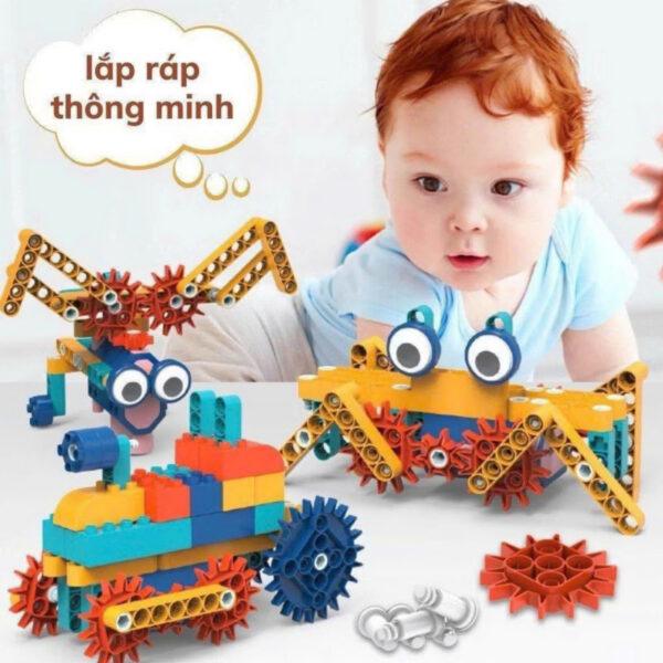 LEGO KĨ THUẬT ĐIỆN CHO BÉ THÔNG MINH - Hình ảnh 4