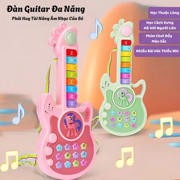 Đàn ghita đa năng cho bé - Hình ảnh 2