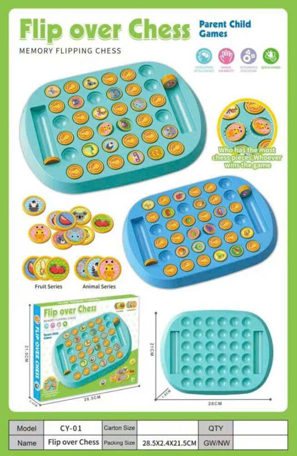 🎯 CỜ LẬT MẶT  giúp trẻ tập trung ghi nhớ