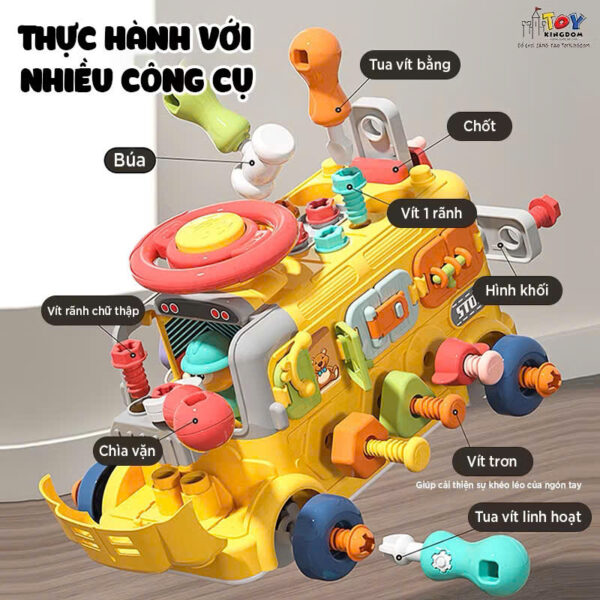 Đồ Chơi Xe Kỹ Thuật Tháo Lắp Giúp Phát Triển Kỹ Năng Cho Bé YL517